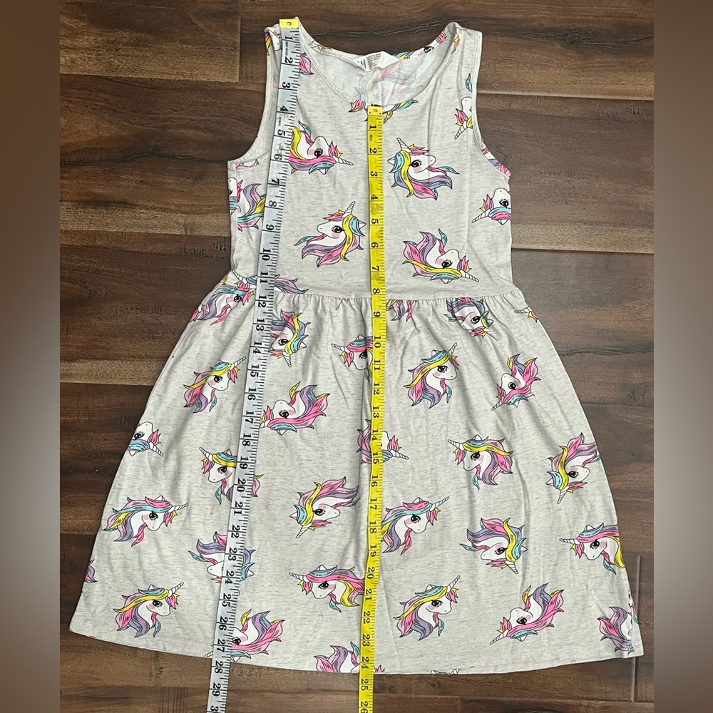 H&M Unicorn Design Girl Dress - Picture 9 of 9